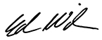 Ed Wilson signature HR